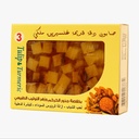 Natural Glycerin Soap with Turmeric Root and Tulip - 100 gr