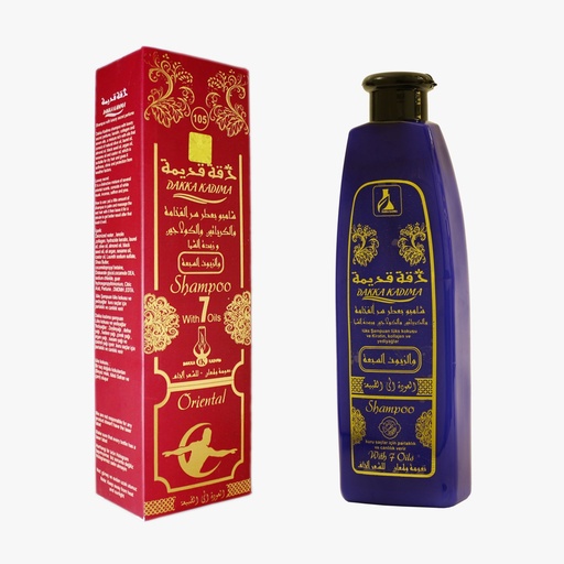 [DK1534] شامبو بالكرياتين و الكولاجين و زبدة الشيا بعطر سر الفخامة - 540 مل