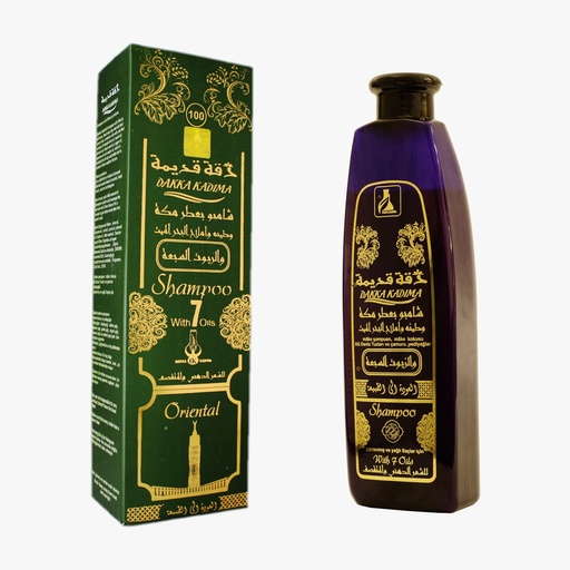 [DK1544] شامبو بطينة و املاح البحر الميت بعطر مكة - 540 مل