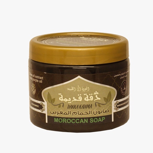 [DK1612] Sabun Morocco dengan Minyak Argan, Minyak Zaitun, dan Madu untuk Pengelupasan dan Pembersihan Kulit - 400 ml