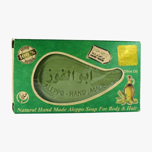 [DK1290] صابون غار ابو الفوز حبلة بزيت الزيتون و زيت الغار - 150 جرام